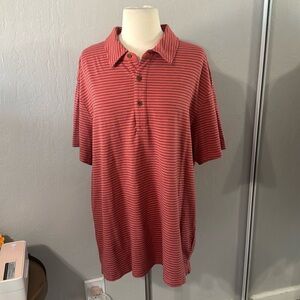 Grayers Malaga Cove Stripe Polo Red